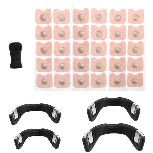 Breathing Nasal Strip Starter Kit 15 Count Boost Oxygen Reduce Snoring Sleep Aid - Black V1263-JX-174