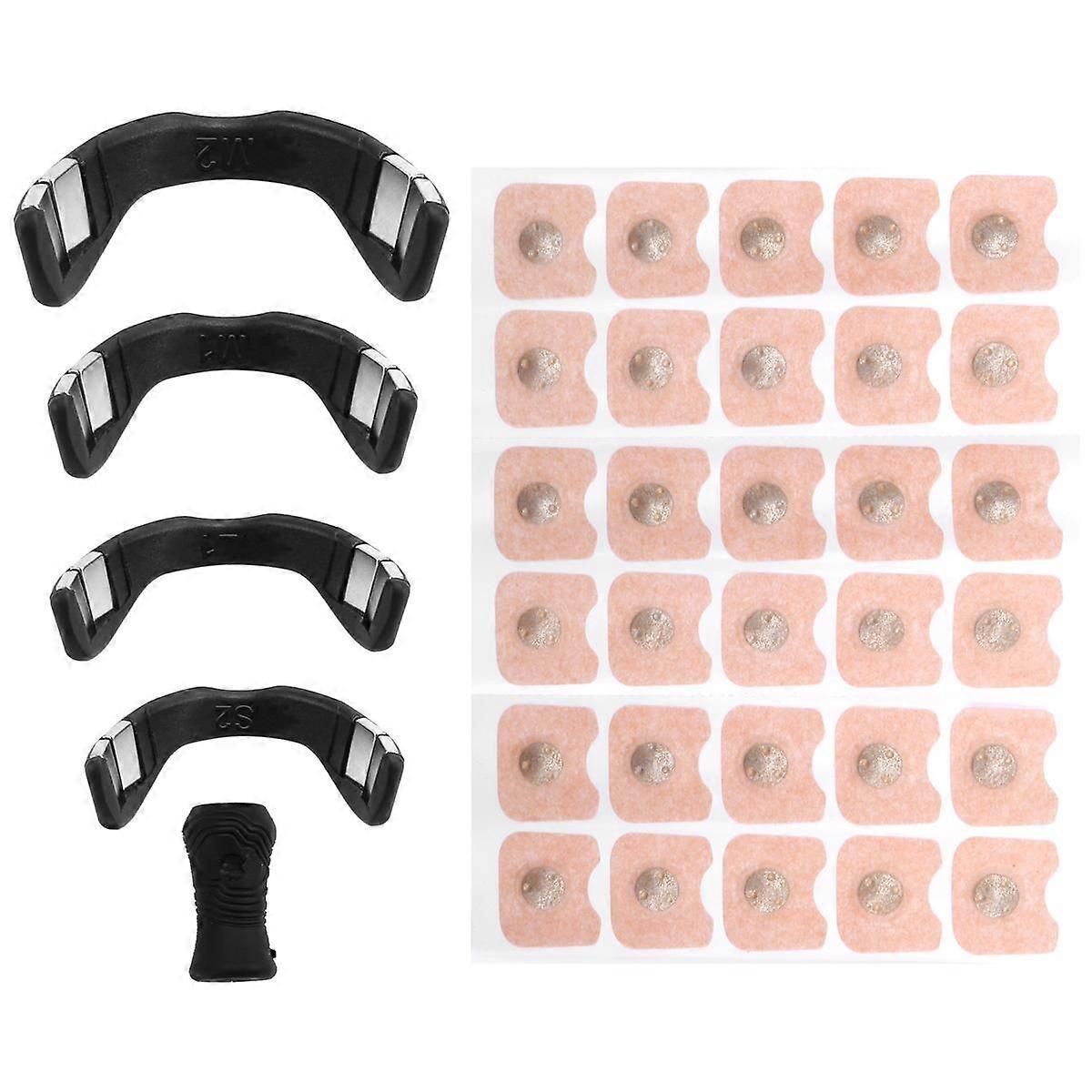 Breathing Nasal Strip Starter Kit 15 Count Boost Oxygen Reduce Snoring Sleep Aid - Black V1263-JX-174
