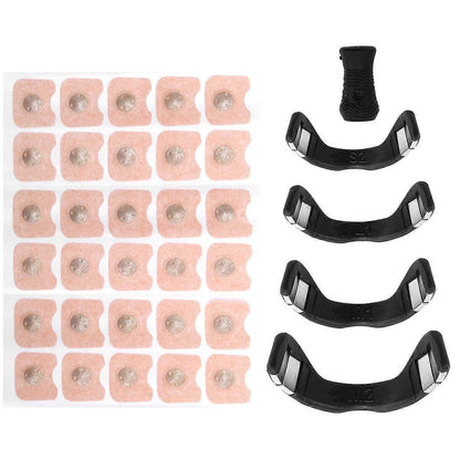 Breathing Nasal Strip Starter Kit 15 Count Boost Oxygen Reduce Snoring Sleep Aid - Black V1263-JX-174