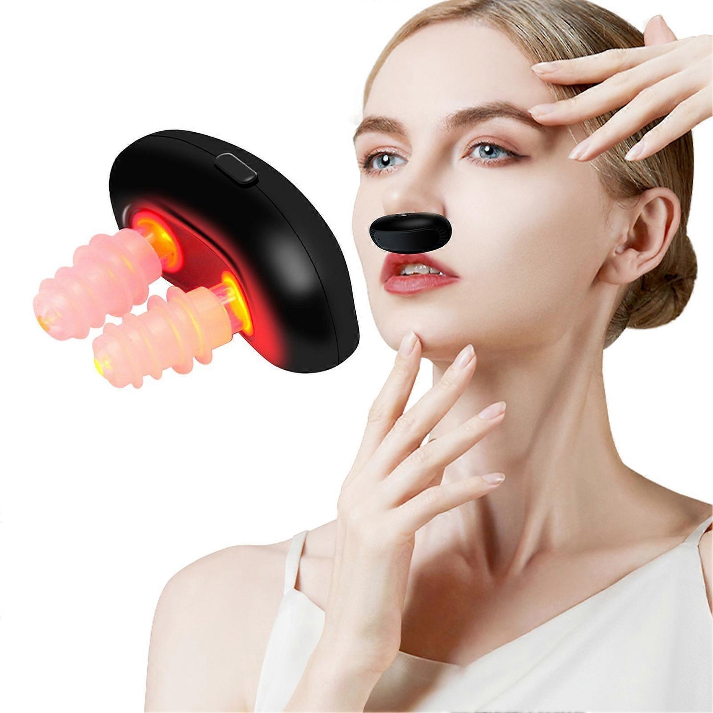 Wireless Red Light Infrared Nasal Therapy Device Portable Rechargeable V1263-JX-175