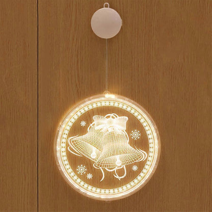 Christmas Decorative String Lights for Window, Acrylic LED Night Lights for babies-16cm V1263-JX-1755