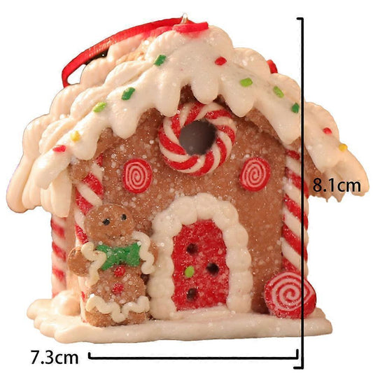 Christmas Scene Village Houses LED Lighted Christmas Buildings V1263-JX-1759