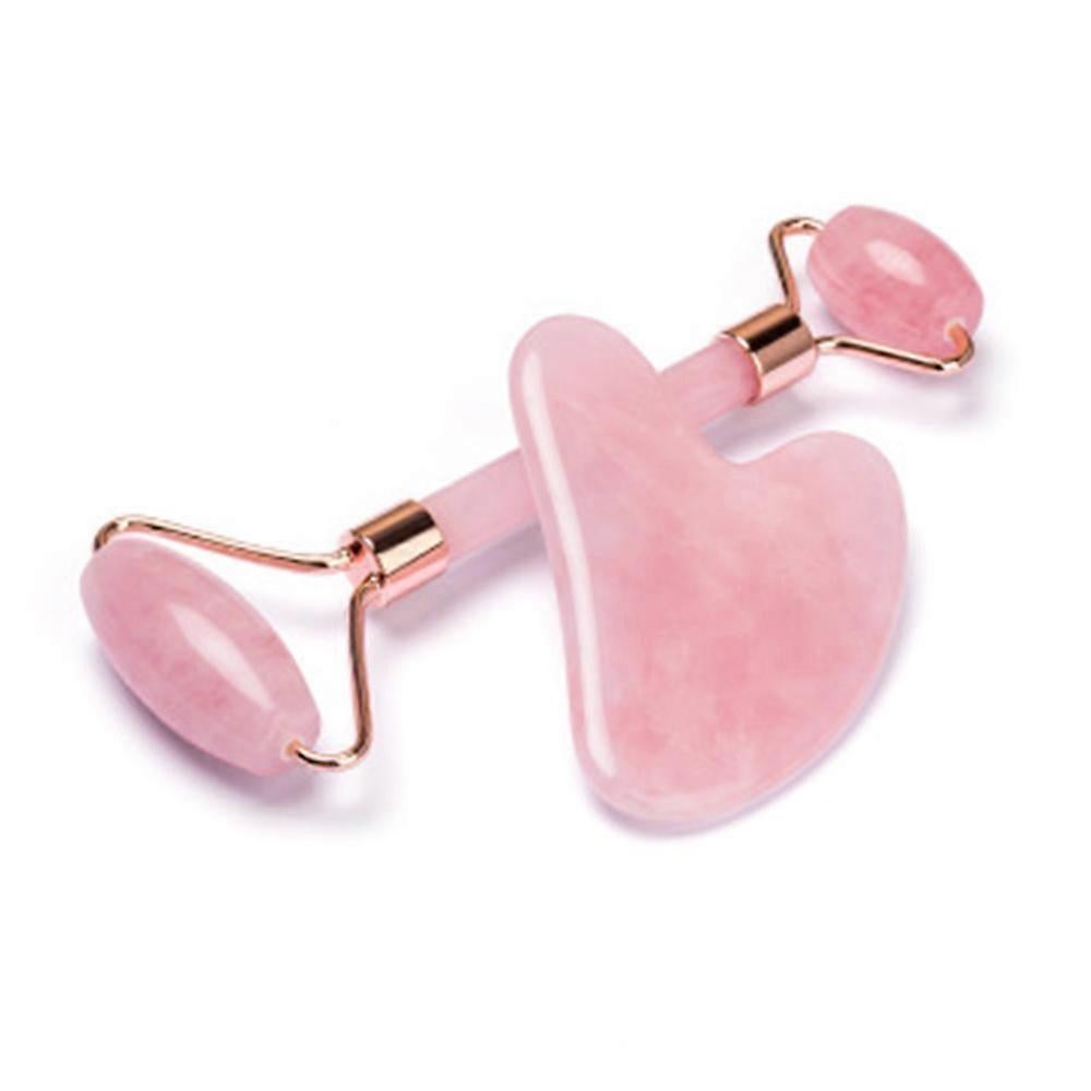 Massager-Pink Crystal Finger Set - Jade Massager V1263-JX-1786