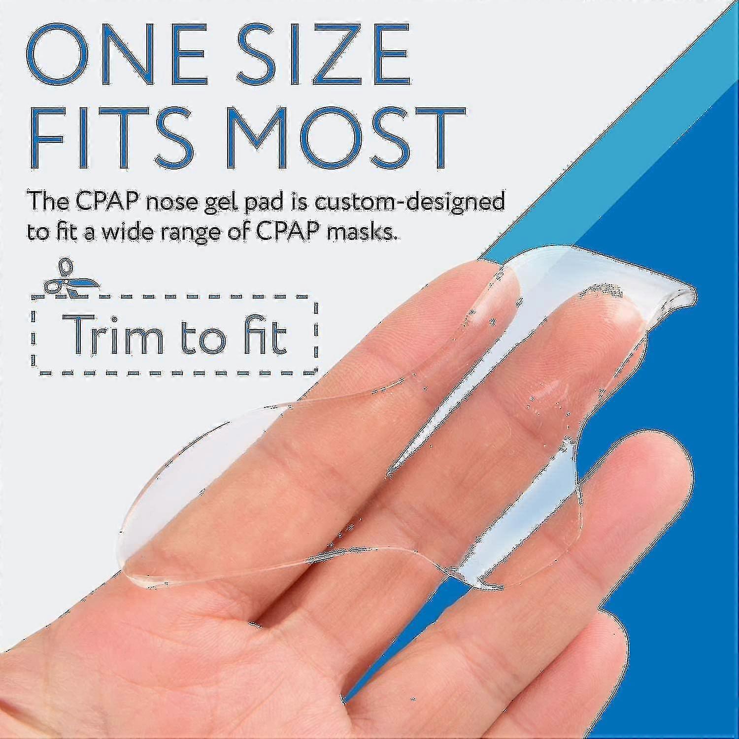 10-Pack Nasal Pads for CPAP Mask Reduces Red Marks and Irritation V1263-JX-180