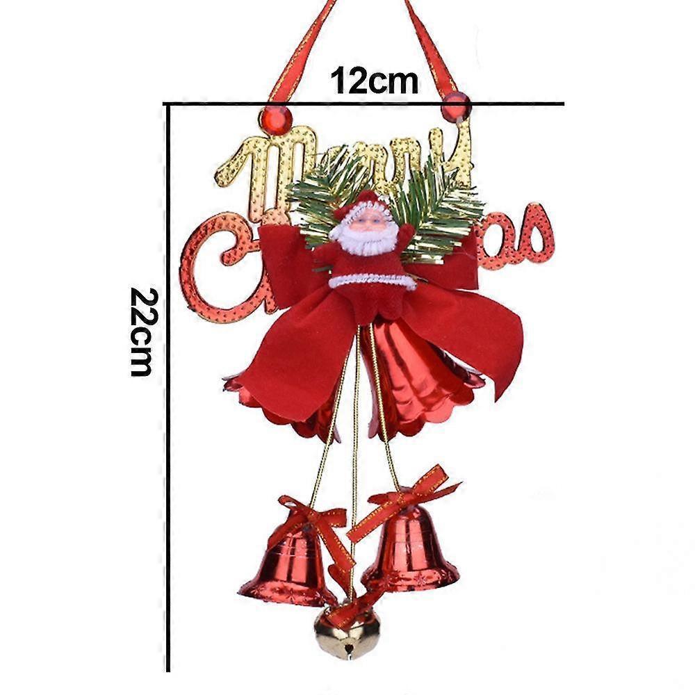 Christmas Decoration bells hanging, ornaments for front door, Christmas decorations V1263-JX-1806