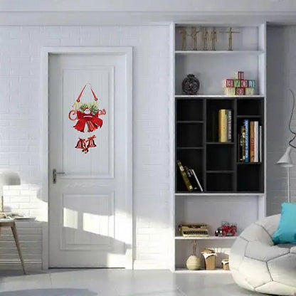 Christmas Decoration bells hanging, ornaments for front door, Christmas decorations V1263-JX-1806
