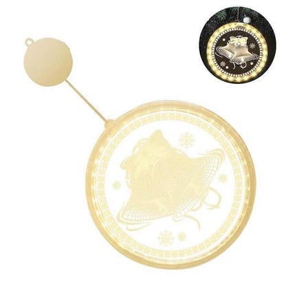 Christmas Decorative String Lights for Window, Acrylic LED Night Lights for babies-16cm V1263-JX-1808