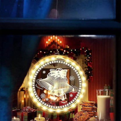 Christmas Decorative String Lights for Window, Acrylic LED Night Lights for babies-16cm V1263-JX-1808