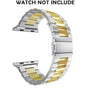 Compatible with Apple Watch Band Replacement Stainless Steel Metal Band-middle gold38-40mm V1263-JX-1816