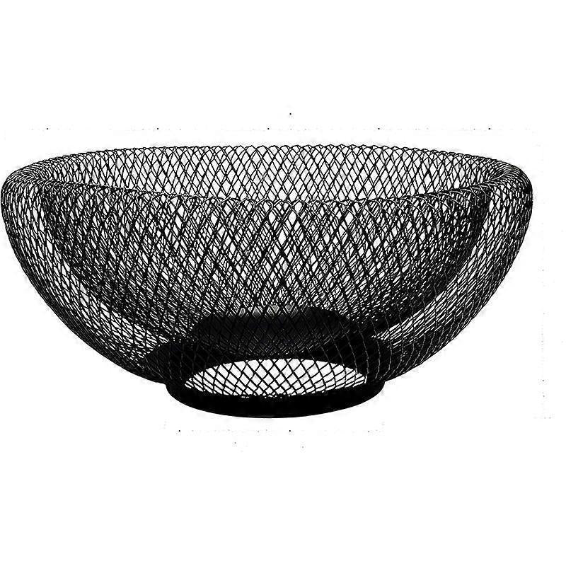 Fruit Bowl Black Fruit Basket Metal Bowl Black Metal Basket Decorative Bowl Black Fruit Bowl Modern Fruit V1263-JX-1823