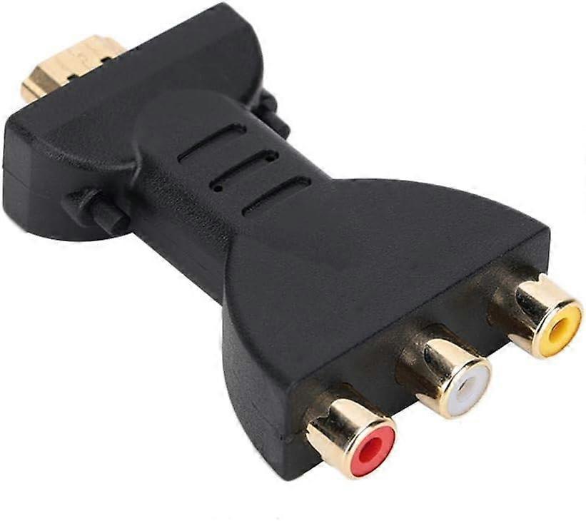 HDMI to RGB audio video converter to RCA component converter 1080P audio and video sync adapter V1263-JX-1827