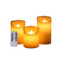LED Candles Flameless Candles Warm White LED Candle Lights Electric Flickering LED Wick Lamp with Remote V1263-JX-1837