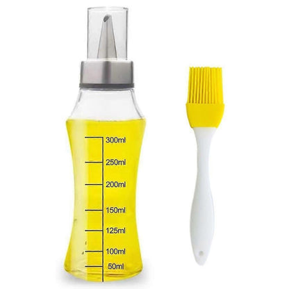 Bottle Of Oil Tortoiseshell Drinker + Silicone Brush V1263-JX-1849