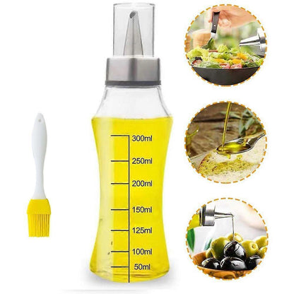 Bottle Of Oil Tortoiseshell Drinker + Silicone Brush V1263-JX-1849