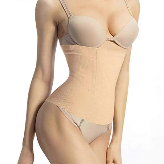 Seamless One Piece Postpartum Underwear with Belly Band Waist Tie Slimming Shapewear for Women After C-Section V1263-JX-1852