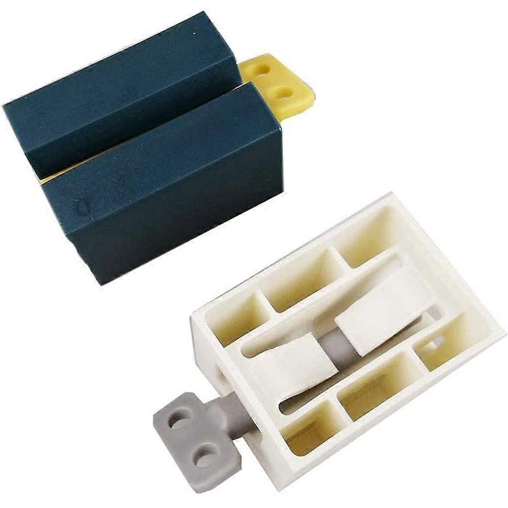 Toothpaste Squeezer 4Pcs Creative Manual Toothpaste Squeezer-Light Blue+Pink+White+Dark Blue V1263-JX-1860