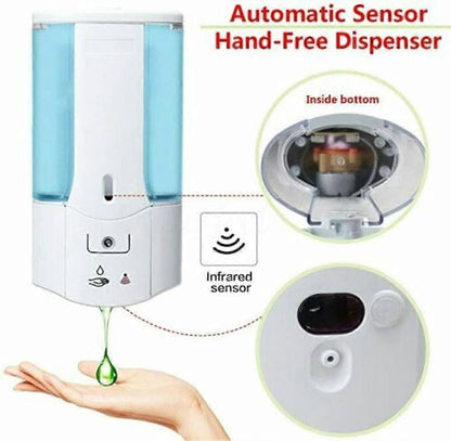 Wall Mounted 450ML Automatic Sanitizer Dispenser Infrared Sensor Soap Dispenser V1263-JX-1865