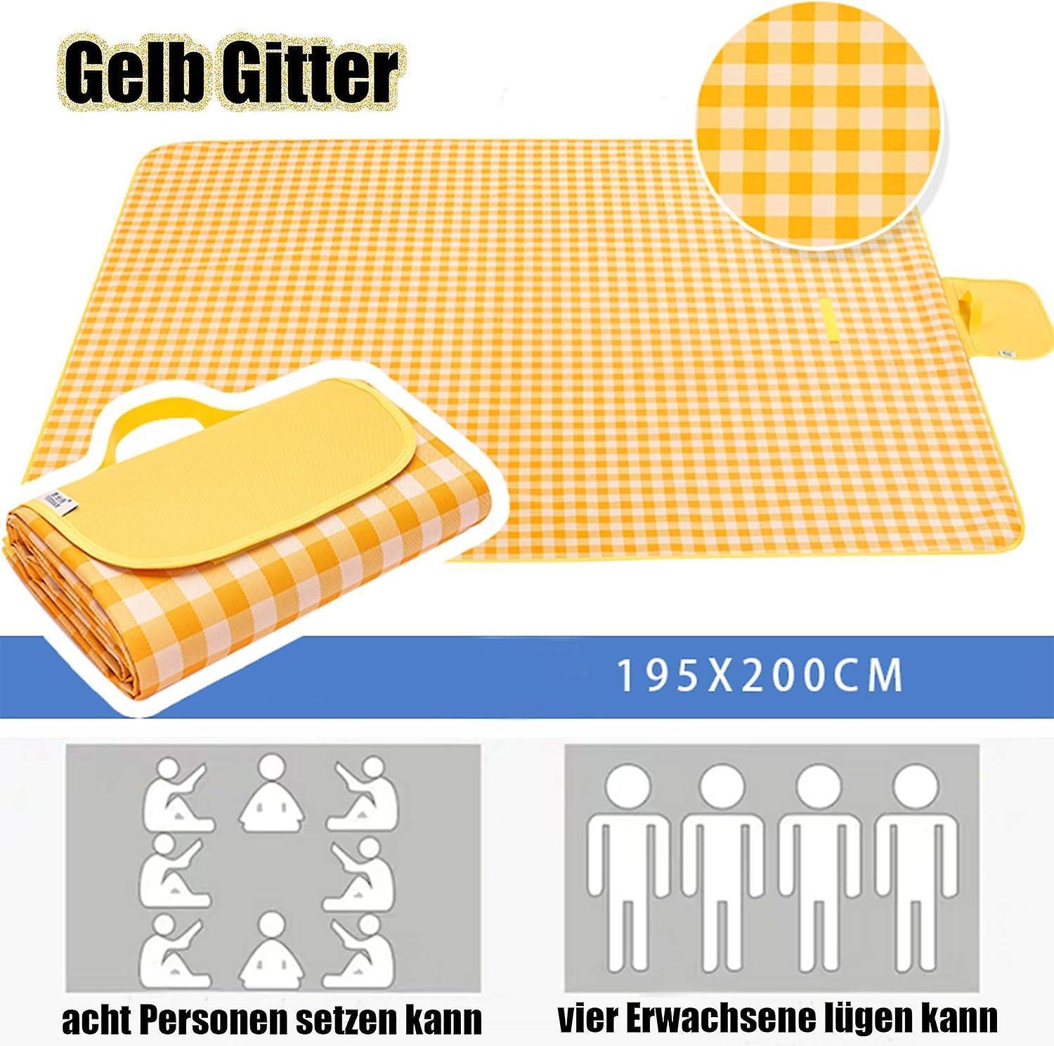Picnic blanket waterproof picnic beach carpet pattern V1263-JX-1896