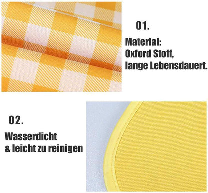Picnic blanket waterproof picnic beach carpet pattern V1263-JX-1896