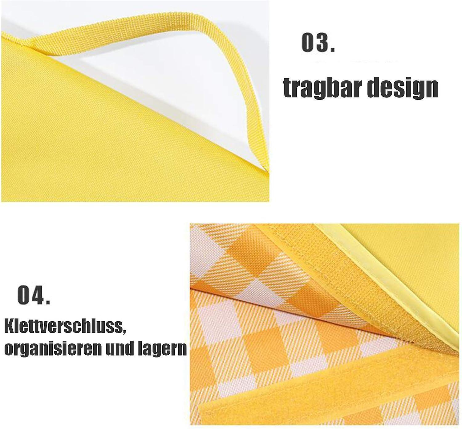 Picnic blanket waterproof picnic beach carpet pattern V1263-JX-1896