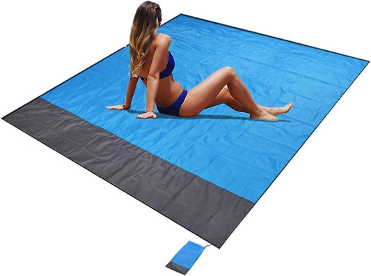 Picnic blanket waterproof picnic beach carpet pattern V1263-JX-1898
