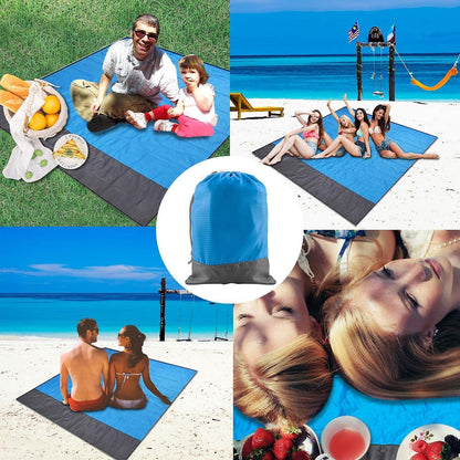 Picnic blanket waterproof picnic beach carpet pattern V1263-JX-1898