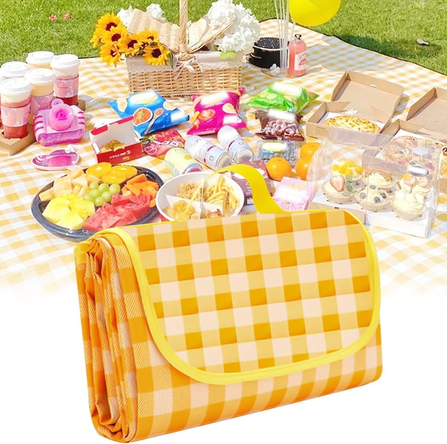 Picnic blanket waterproof picnic beach carpet pattern V1263-JX-1899