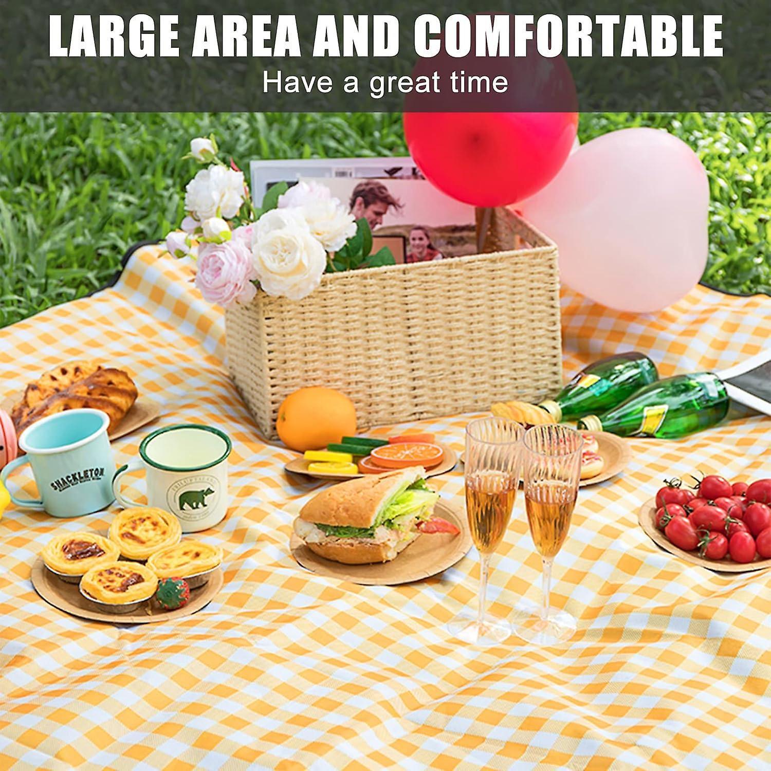 Picnic blanket waterproof picnic beach carpet pattern V1263-JX-1899