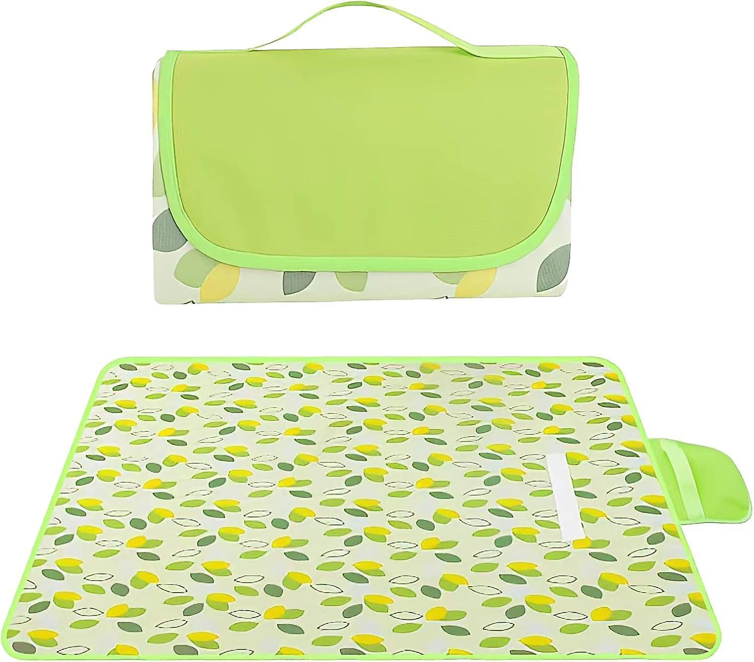 Picnic blanket waterproof picnic beach carpet pattern V1263-JX-1901