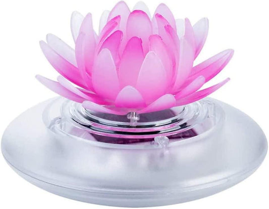 Pool floating light waterproof pool floating pond light lotus solar light for swimming pool pond garden V1263-JX-1903