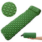 Ultralight Sleeping Pad with Built-in Pillow, Inflatable Camping Mattress for Backpacking, Traveling and V1263-JX-1913