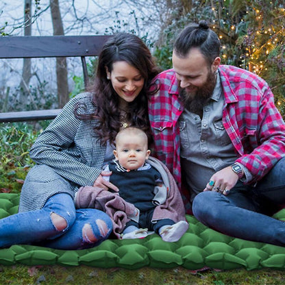 Ultralight Sleeping Pad with Built-in Pillow, Inflatable Camping Mattress for Backpacking, Traveling and V1263-JX-1913
