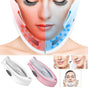 Led Photon Therapy Double Chin Removal Electric V-face Slimming Vibration Massager Face Lift Device - KKS699 V1263-JX-1917