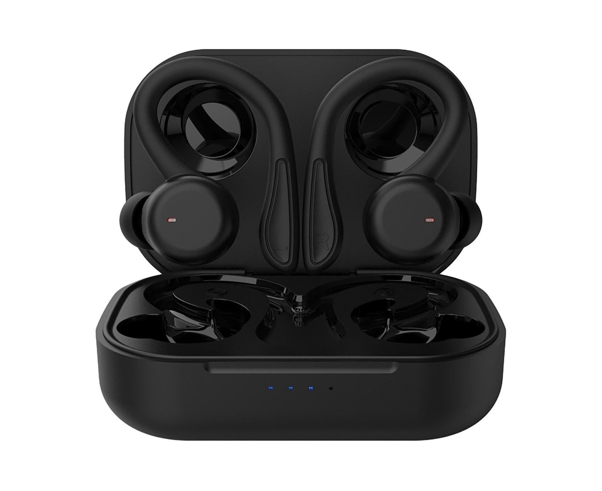Earphones Ear Hook Touch IPX6 Waterproof Running Black V1263-JX-192
