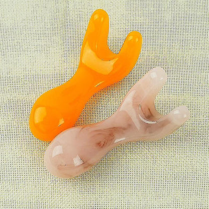 Head Shoulder Neck Gua Sha Scraping Tool Hand Acupoint Massage Stick Health Care V1263-JX-1924