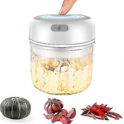 Mini Cordless Electric Garlic Grinder Kitchen Gadgets V1263-JX-1935