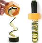 2pcs Creative Kitchen Gadget Spiral Cucumber Slicer Nut Shape Vegetable Cutter V1263-JX-1946