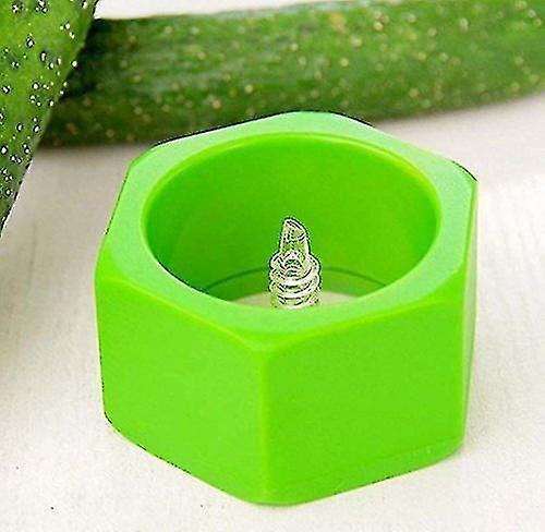 2pcs Creative Kitchen Gadget Spiral Cucumber Slicer Nut Shape Vegetable Cutter V1263-JX-1946