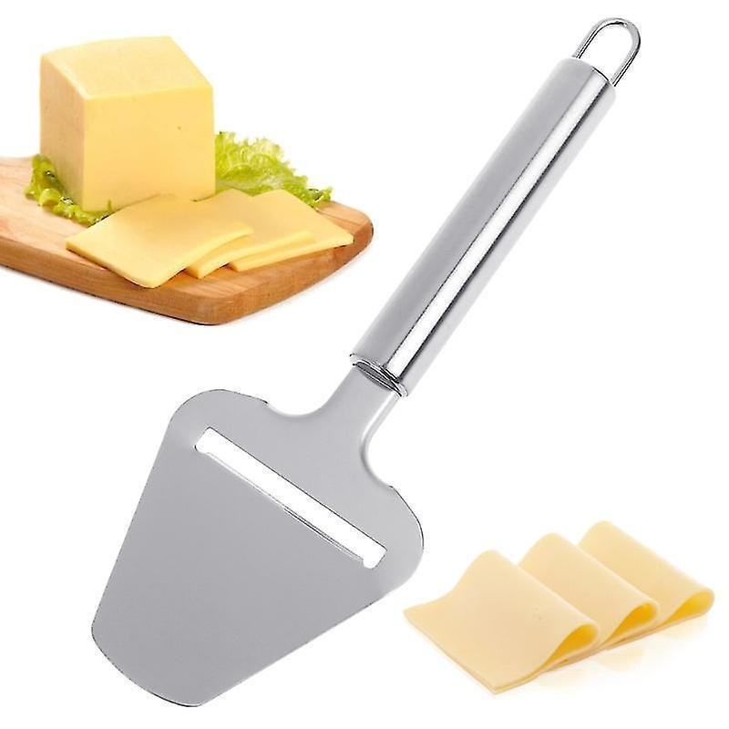 Silver Stainless Steel Cheese Peeler Slicer Cutter Butter Slice Cutting Knife Kitchen Cooking Tools V1263-JX-1948