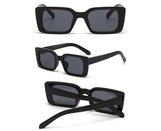 Small Rectangle Sunglasses For Women Retro Gradient Sun Glasses Female Vintage Anti Glare Shades Ladies UV400 V1263-JX-195