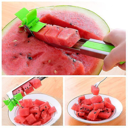 Watermelon Artifact Fruit Chopper Multi-function Prop Cutting And Lengthening304 Stainless Steel Magic Tool V1263-JX-1950