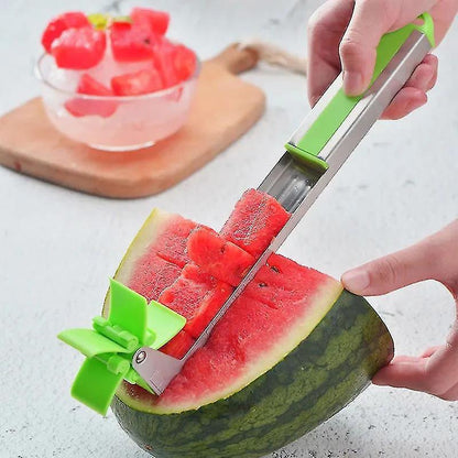 Watermelon Artifact Fruit Chopper Multi-function Prop Cutting And Lengthening304 Stainless Steel Magic Tool V1263-JX-1950