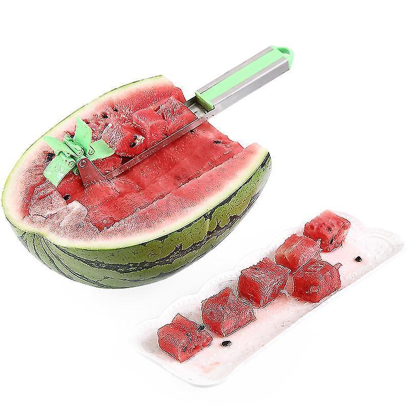 Watermelon Artifact Fruit Chopper Multi-function Prop Cutting And Lengthening304 Stainless Steel Magic Tool V1263-JX-1950