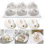 3d Cake Decorating Silicone Molds Rabbit Shape Dessert Cake Mold Baking Silicone Molds Kitchen Tool V1263-JX-1951