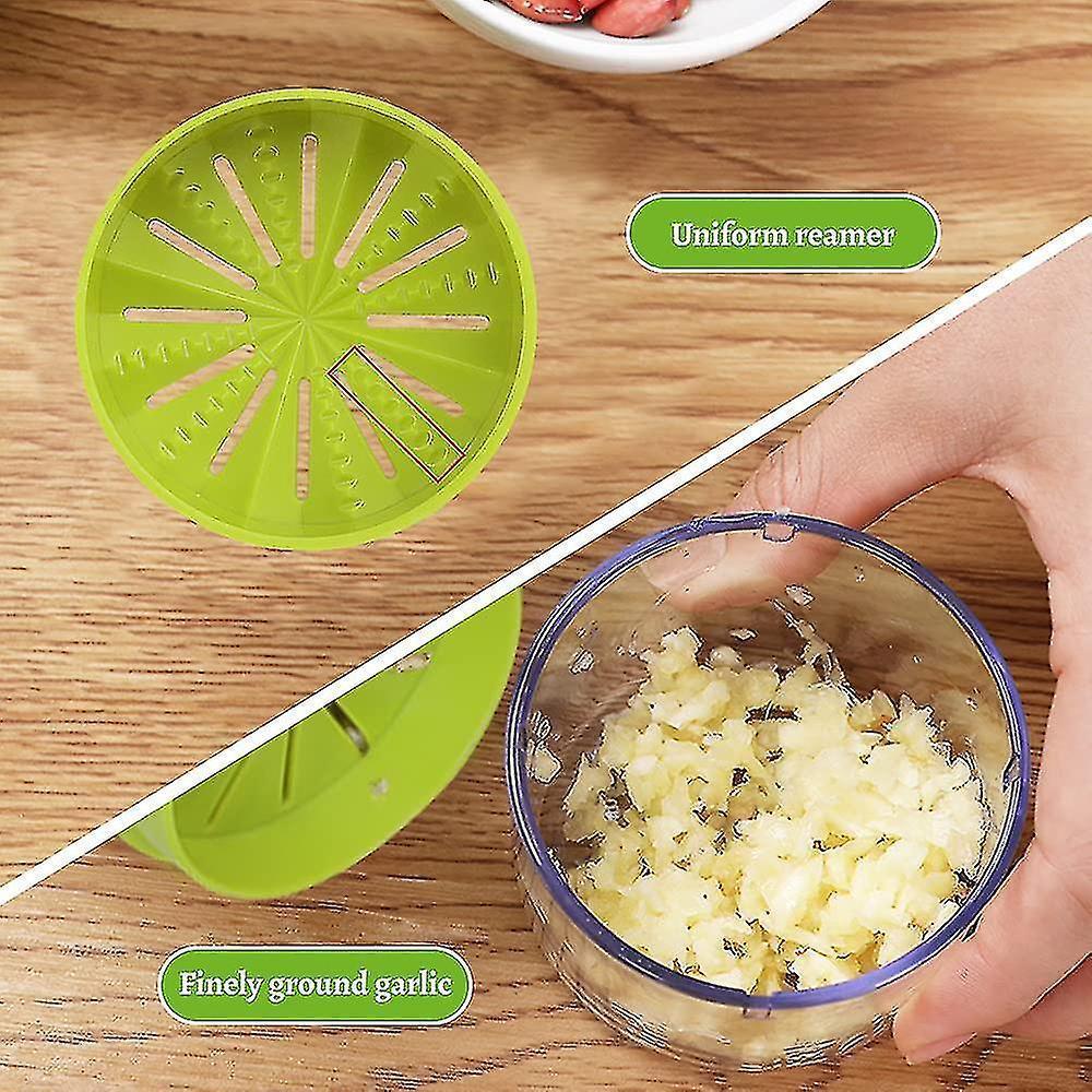 Manual Garlic Crusher, Garlic Twist Crusher Press, Plastic Garlic Press, Crusher Garlic, Practical Kitchen V1263-JX-1953