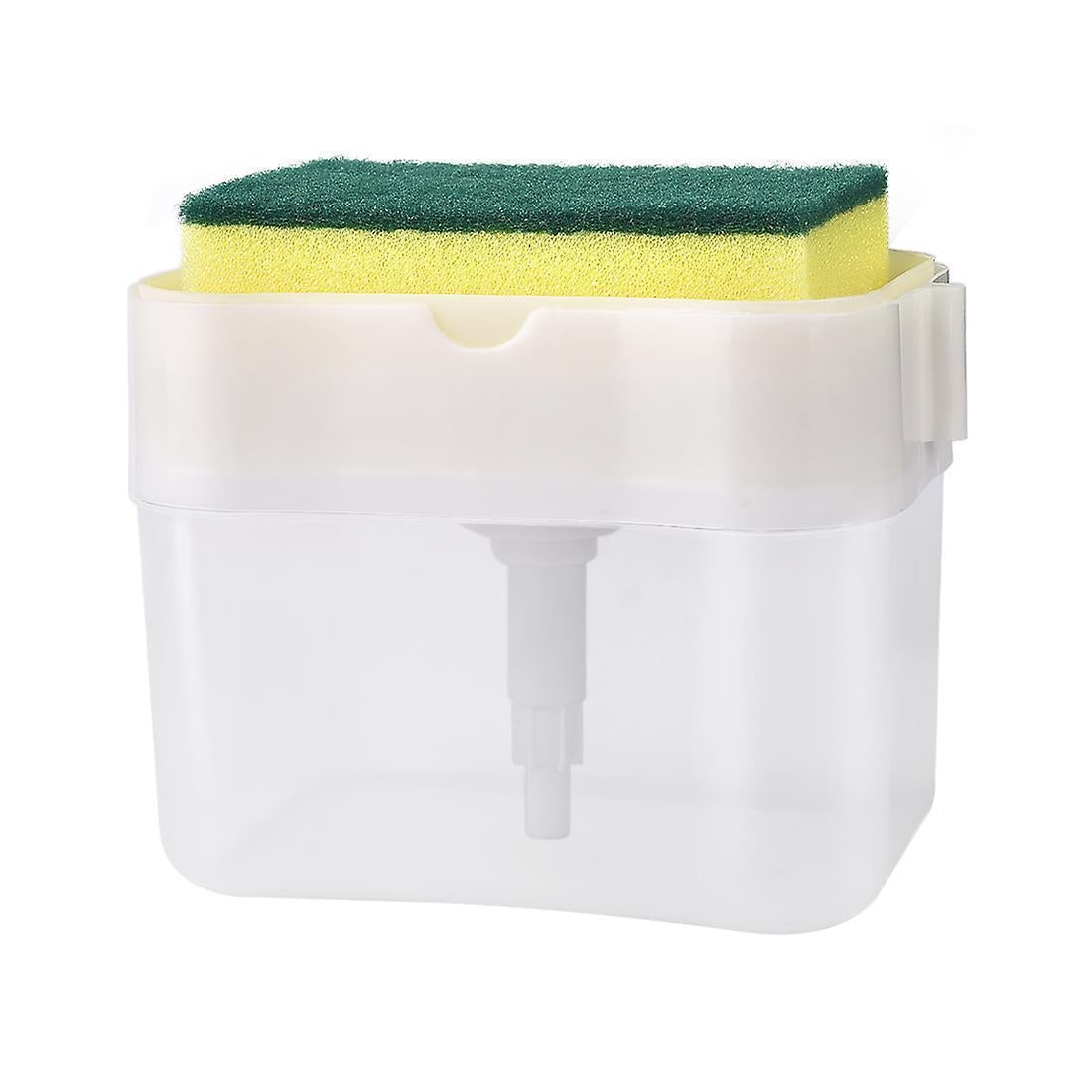 Soap Dispenser Pump With Sponge Manual Press To Clean Liquid Dispenser Container Manual Press Soap Storage V1263-JX-1955