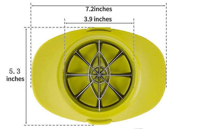 Easy Kitchen Tool 4-in-1 Fruit Mango Peeler Splitter Pitter Remover Apple Pear Corer Cutter Tomato Slicer V1263-JX-1958