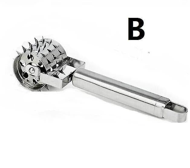 1pcs Stainless Steel Useful Loose Meat Tenderizers Meat Hammer For Steak Knock-sided For Steak Pork Pounders V1263-JX-1960