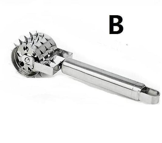 1pcs Stainless Steel Useful Loose Meat Tenderizers Meat Hammer For Steak Knock-sided For Steak Pork Pounders V1263-JX-1960