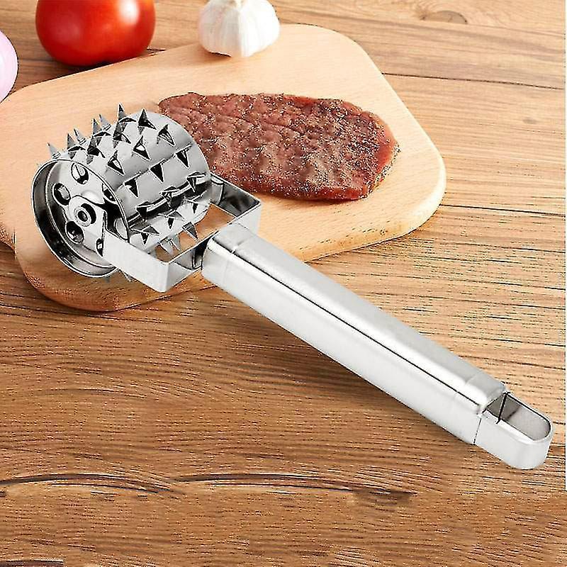 1pcs Stainless Steel Useful Loose Meat Tenderizers Meat Hammer For Steak Knock-sided For Steak Pork Pounders V1263-JX-1960